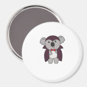 Koala Halloween Cute Devil Kinder Vampire Costume Magneet (Voorkant / Achterkant)