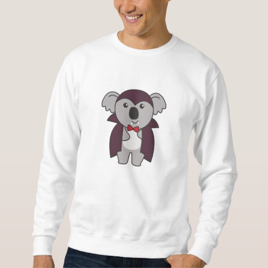 Koala Halloween Cute Devil Kinder Vampire Costume Trui (Voorkant)