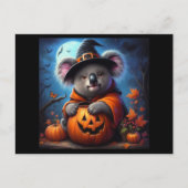 Koala Halloween kostuum Briefkaart (Voorkant)