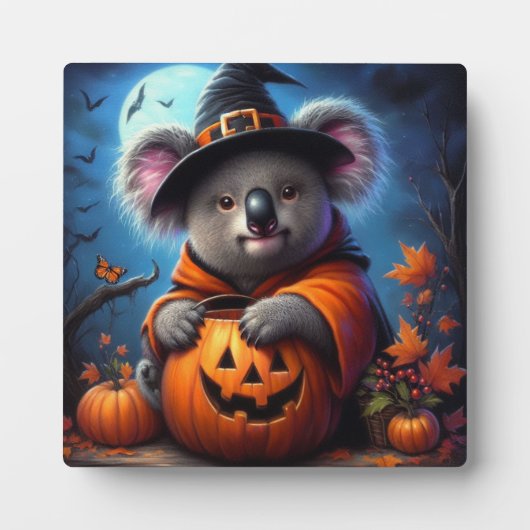 Koala Halloween kostuum Fotoplaat (Voorkant)