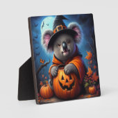 Koala Halloween kostuum Fotoplaat (Voorkant)