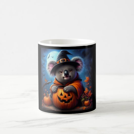 Koala Halloween kostuum Koffiemok (Center)