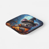 Koala Halloween kostuum Papieren Bordje (Gebogen)