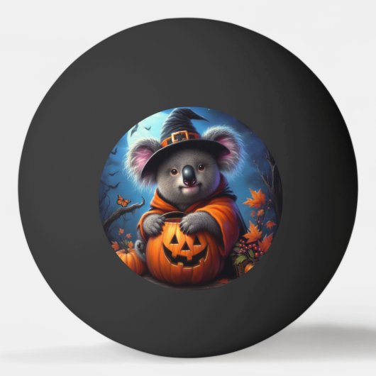 Koala Halloween kostuum Pingpongbal (Achterkant)
