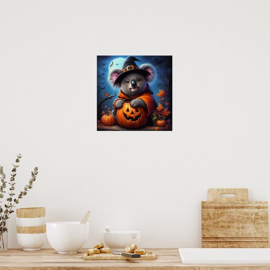 Koala Halloween kostuum Poster (Keuken)