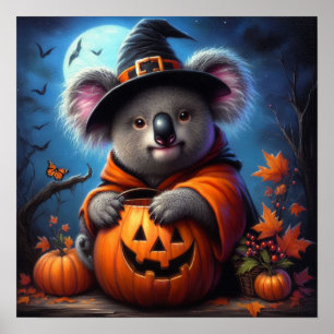 Koala Halloween kostuum Poster