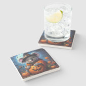 Koala Halloween kostuum Stenen Onderzetter (Zijkant)