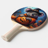 Koala Halloween kostuum Tafeltennisbatje (Voorkant Gekanteld)