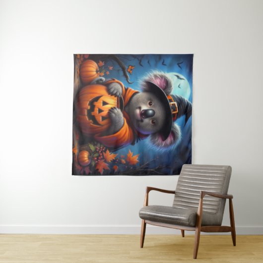 Koala Halloween kostuum Wandkleed (In Situ (horizontaal))