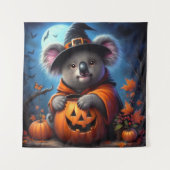 Koala Halloween kostuum Wandkleed (Voorkant)