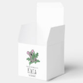 Koala Hand Drawn Animal Green Birthday Party Bedankdoosjes (Geopend)