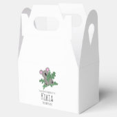 Koala Hand Drawn Animal Green Birthday Party Bedankdoosjes (Geopend)