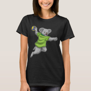 Koala Handbalspeler Handbal T-shirt