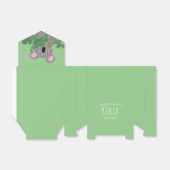 Koala Handgetekend Dier Groen Verjaardagsfeest Bedankdoosjes (Uitgevouwen)