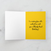 koala, HappyBirthday Kaart (Binnen)