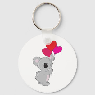 Koala Heart Balloons Sleutelhanger