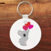 Koala Heart Balloons Sleutelhanger (Voorkant)
