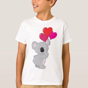 Koala Heart Balloons T-shirt