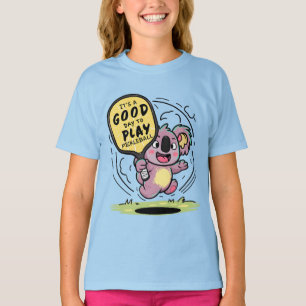 koala Het is een goede dag om Pickleball te spelen T-shirt