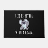 Koala - Het leven is beter met een Koala Deurmat (Voorkant)