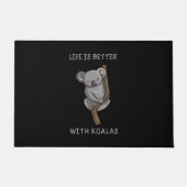 Koala - Het leven is beter met Koalas Deurmat (Voorkant)