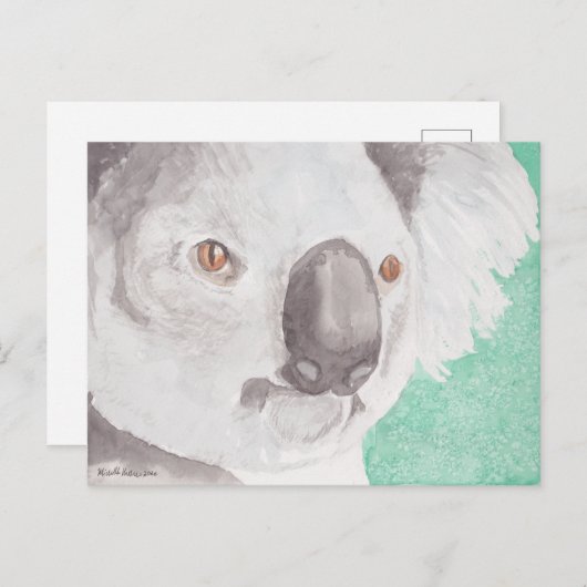 Koala I Briefkaart (Voorkant / Achterkant)