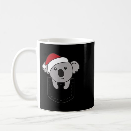 Koala In Cket Christmas Cute Koala In Breast Cket  Koffiemok (Links)