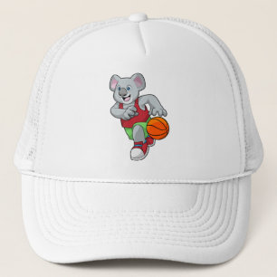Koala in de Basketball-sport Trucker Pet