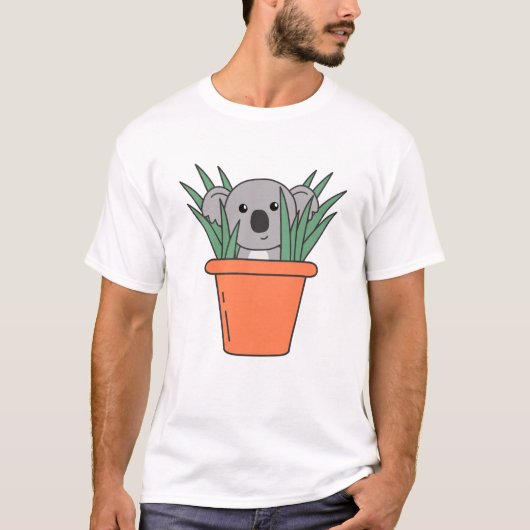 Koala in de blote top Funny Koala Beer Koalas (Voorkant)