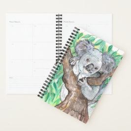 Koala in de Eucalyptusboom Planner
