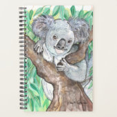 Koala in de Eucalyptusboom Planner (Voorkant)