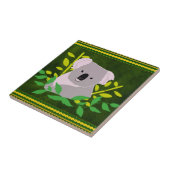 Koala in de Jungle Tegeltje (Zijkant)