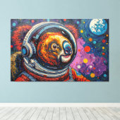 KOALA IN DE RUIMTE-3 CANVAS AFDRUK (Insitu (Houten vloer))