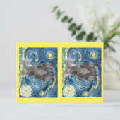 Koala in de Sterrennacht, bedreigde diersoorten (Staand voorkant)