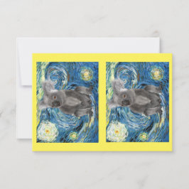 Koala in de Sterrennacht, bedreigde diersoorten
