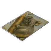 Koala in het stille licht notitieboek (Linkerzijde)