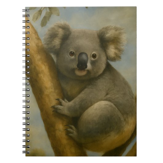 Koala in het stille licht notitieboek (Voorkant)