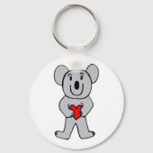 Koala in Love Sleutelhanger (Voorkant)