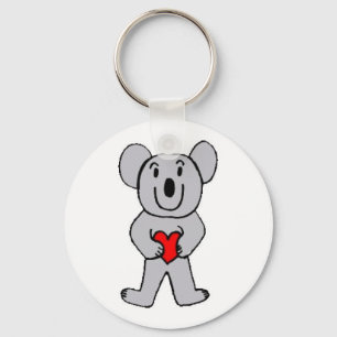 Koala in Love Sleutelhanger