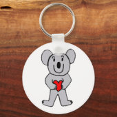 Koala in Love Sleutelhanger (Voorkant)