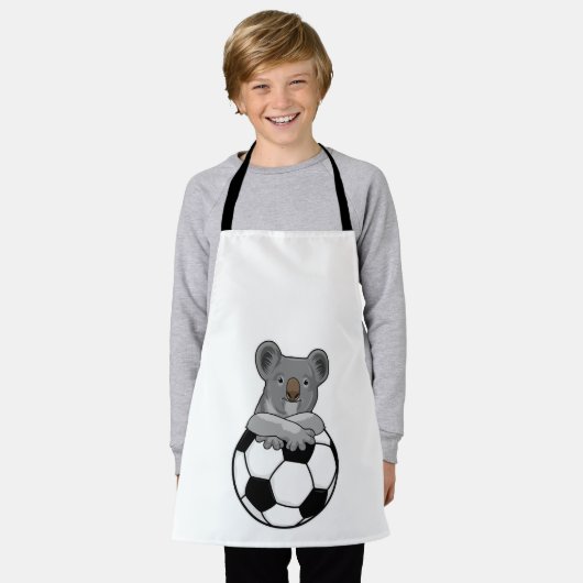Koala in Soccer Sports Schort (Gedragen)