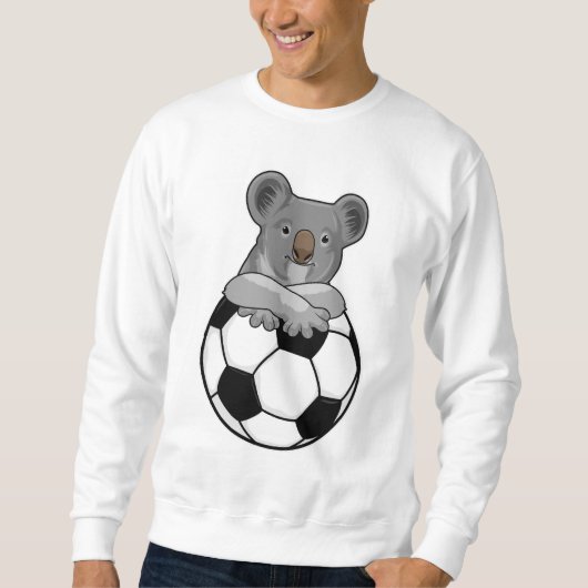 Koala in Soccer Sports Trui (Voorkant)