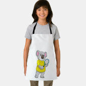 Koala in Tennis met Tennis racket Schort (Insitu)