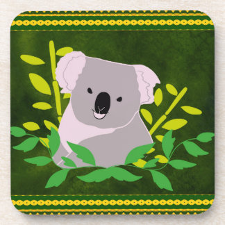 Koala in the Jungle Bier Onderzetter
