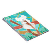 Koala in Tree Original Abstract Art Notitieboek (Rechterzijde)