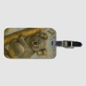 Koala in zacht licht bagagelabel (Voorkant (horizontaal))