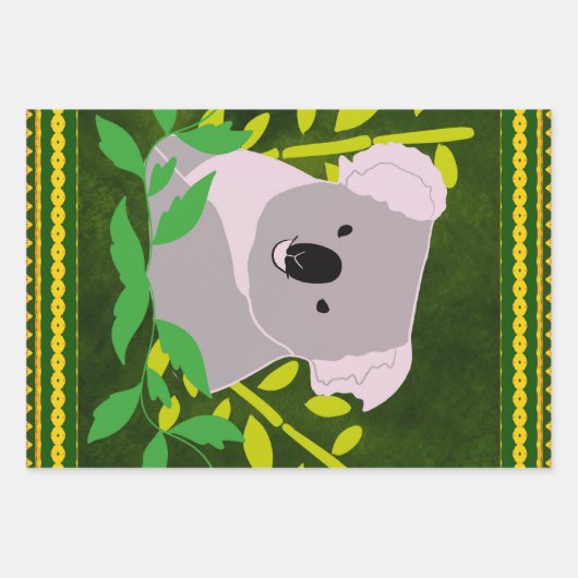 koala inpakpapier vel (Voorkant 2)