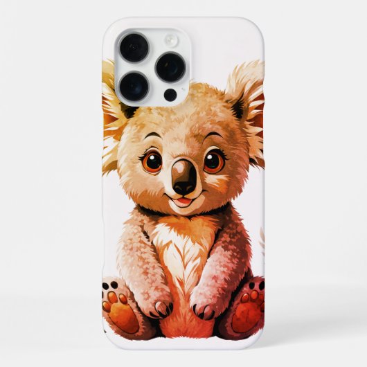 Koala  iPhone hoesje (Achterkant)