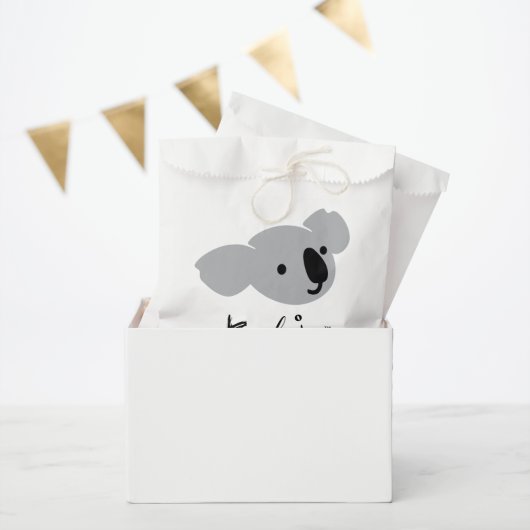 Koala Jo Favor Bag Bedankzakje (Feest)