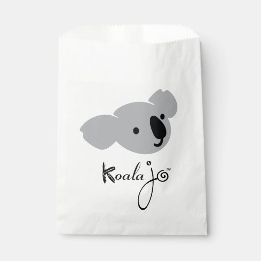 Koala Jo Favor Bag Bedankzakje (Voorkant)